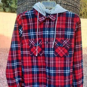 Flannel Hoodie